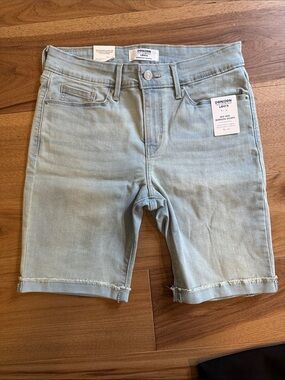 Denizen by Levi's Light Wash Bermuda Denim Shorts